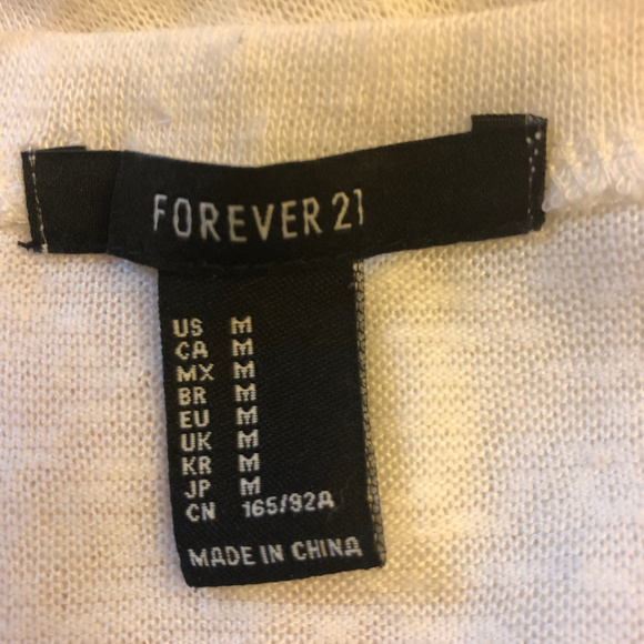 Forever 21 Short Sleeve Top, Medium - Picture 4 of 4